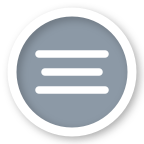 Fog map icon. Fog hazard (gray with horizontal lines).