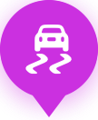 Custom: ALPR map icon. User-added license plate reader.