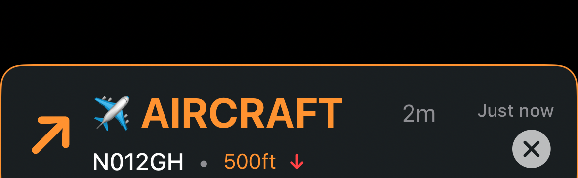 Aircraft Threatening